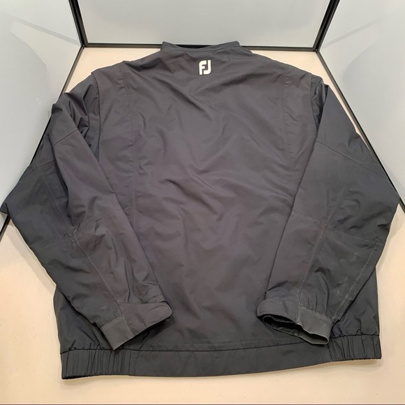 Mens FOOTJOY DryJoys FJ Full Zip Golf Rain Wind Jacket XL - Picture 4 of 10